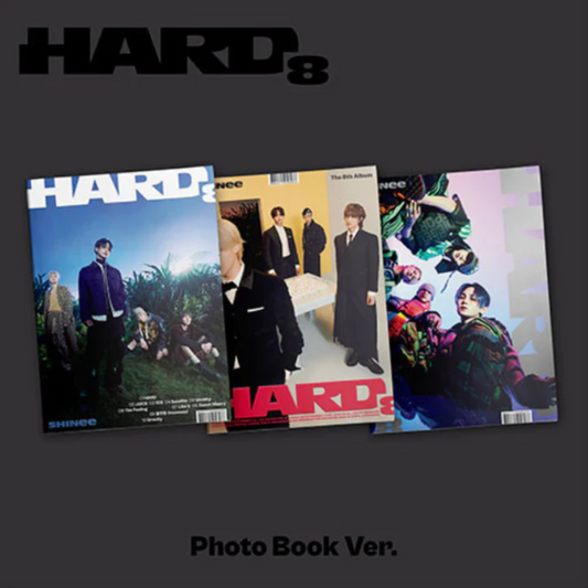 SHINEE - VOL.8 [HARD] (PHOTO BOOK VER.) (3 VERSIONS)