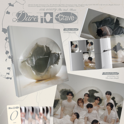 CRAVITY - 2ND ALBUM [DARE TO CRAVE] (3 VERSIONS) - LightUpK