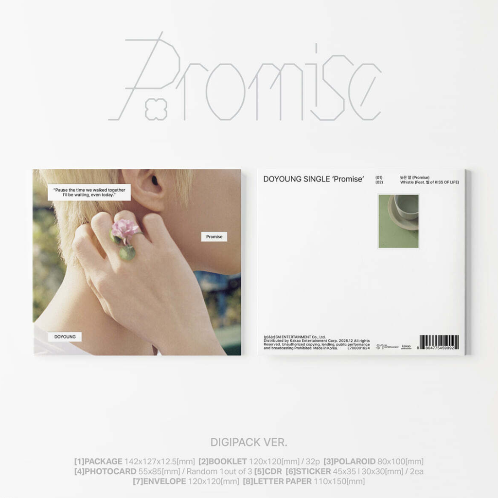 (PRE-ORDER) DOYOUNG - SINGLE [PROMISE] (DIGIPACK VER.)