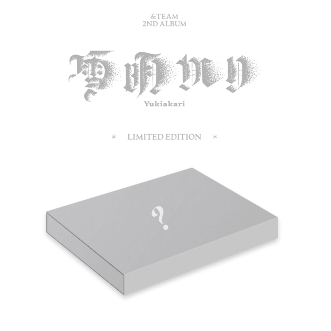 (PRE-ORDER) &TEAM - 2ND ALBUM [YUKIAKARI] (11 VERSIONS)