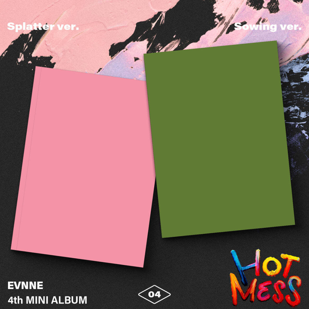 (PRE-ORDER) EVNNE - 4TH MINI ALBUM [HOT MESS] (2 VERSIONS) RANDOM