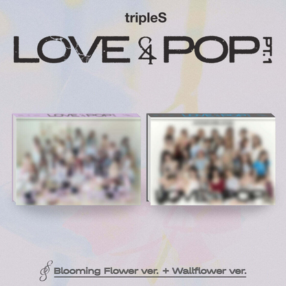 (PRE-ORDER) TRIPLES - [LOVE&POP] PT.1 (2 VERSIONS) RANDOM