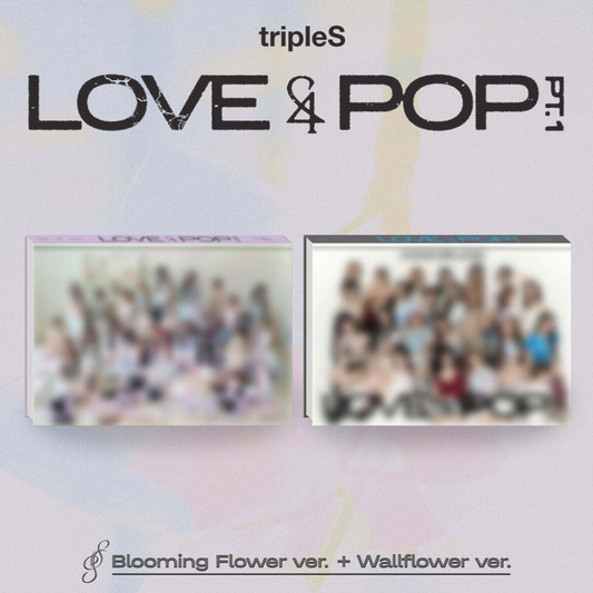 (PRE-ORDER) TRIPLES - [LOVE&POP] PT.1 (2 VERSIONS) RANDOM