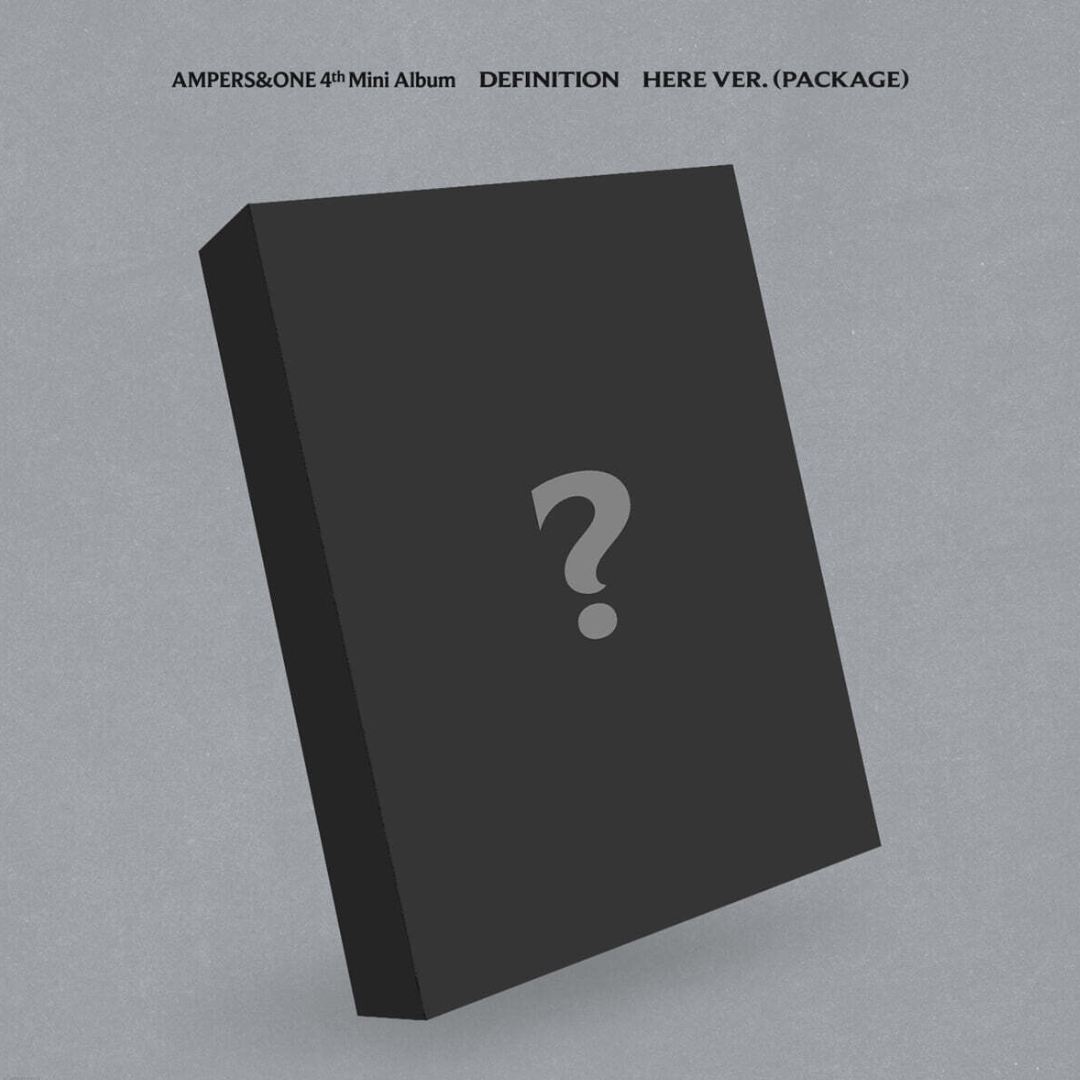 (PRE-ORDER) AMPERS&ONE - 4TH MINI ALBUM [DEFINITION] (HERE VER.) - LightUpK