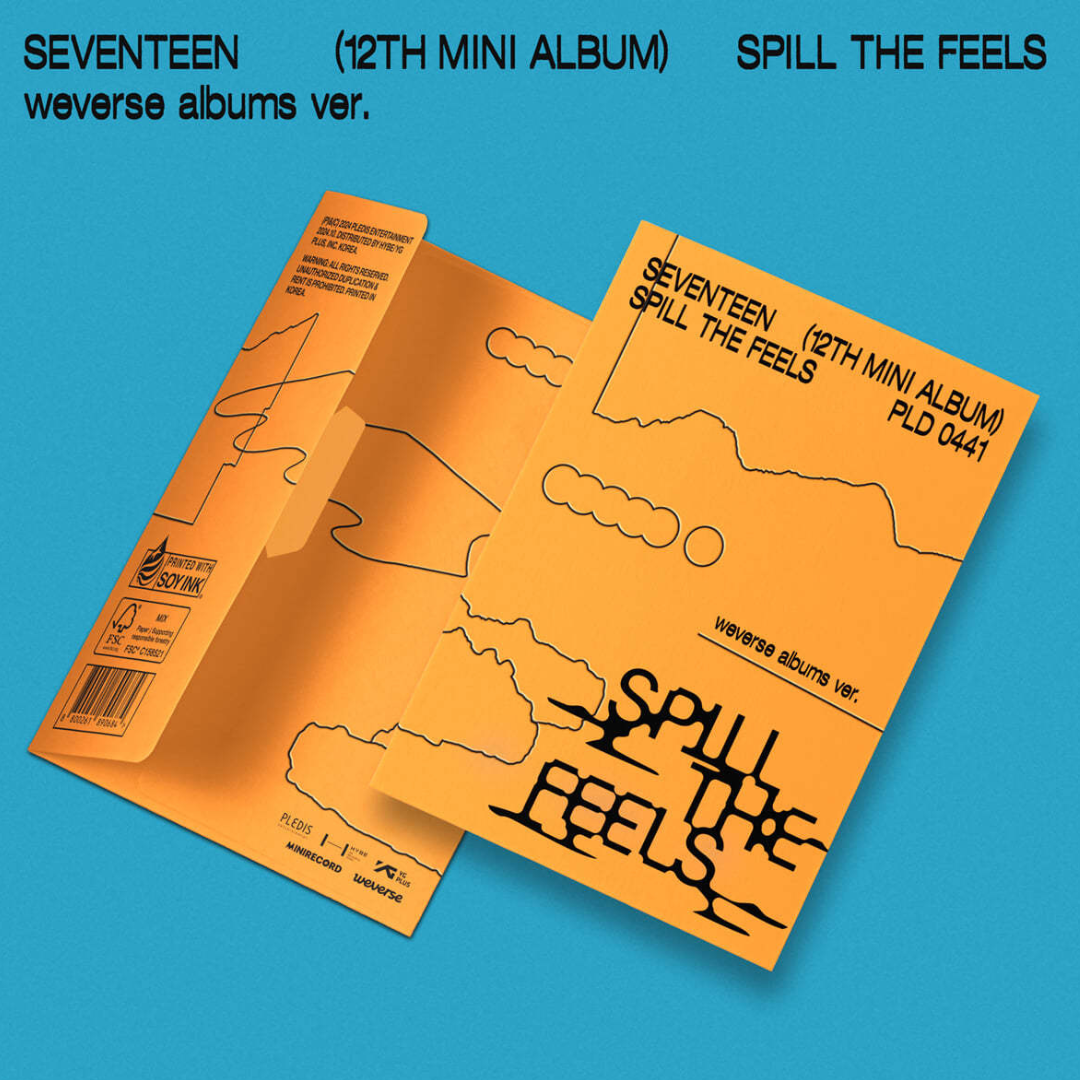 SEVENTEEN - 12TH MINI ALBUM [SPILL THE FEELS] WEVERSE ALBUMS VER.