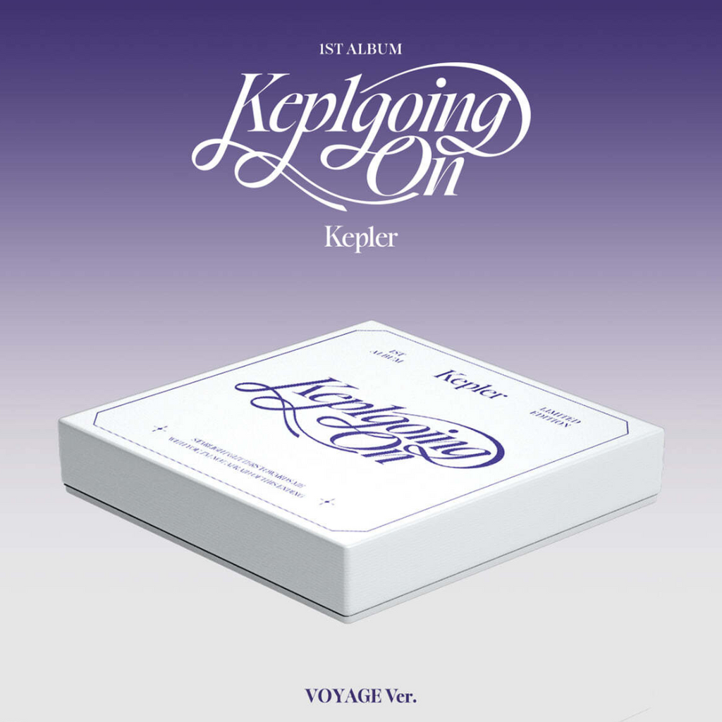 KEP1ER - 1ST ALBUM [KEP1GOING ON] (LIMITED EDITION VOYAGE VER.)