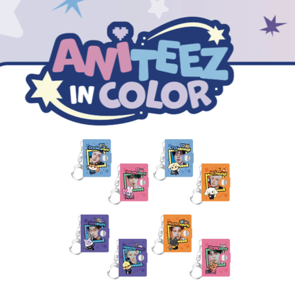 (PRE-ORDER) ATEEZ - 'ANITEEZ IN COLOR' MD - MINI ALBUM KEYRING (8 VERSIONS) - LightUpK