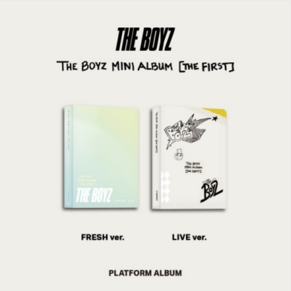 THE BOYZ - DEBUT ALBUM [THE FIRST] [PLATFORM VER.] (2 VERSIONS)