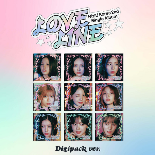 NIZIU - LOVE LINE (DIGIPACK) (9 VERSIONS) - LightUpK