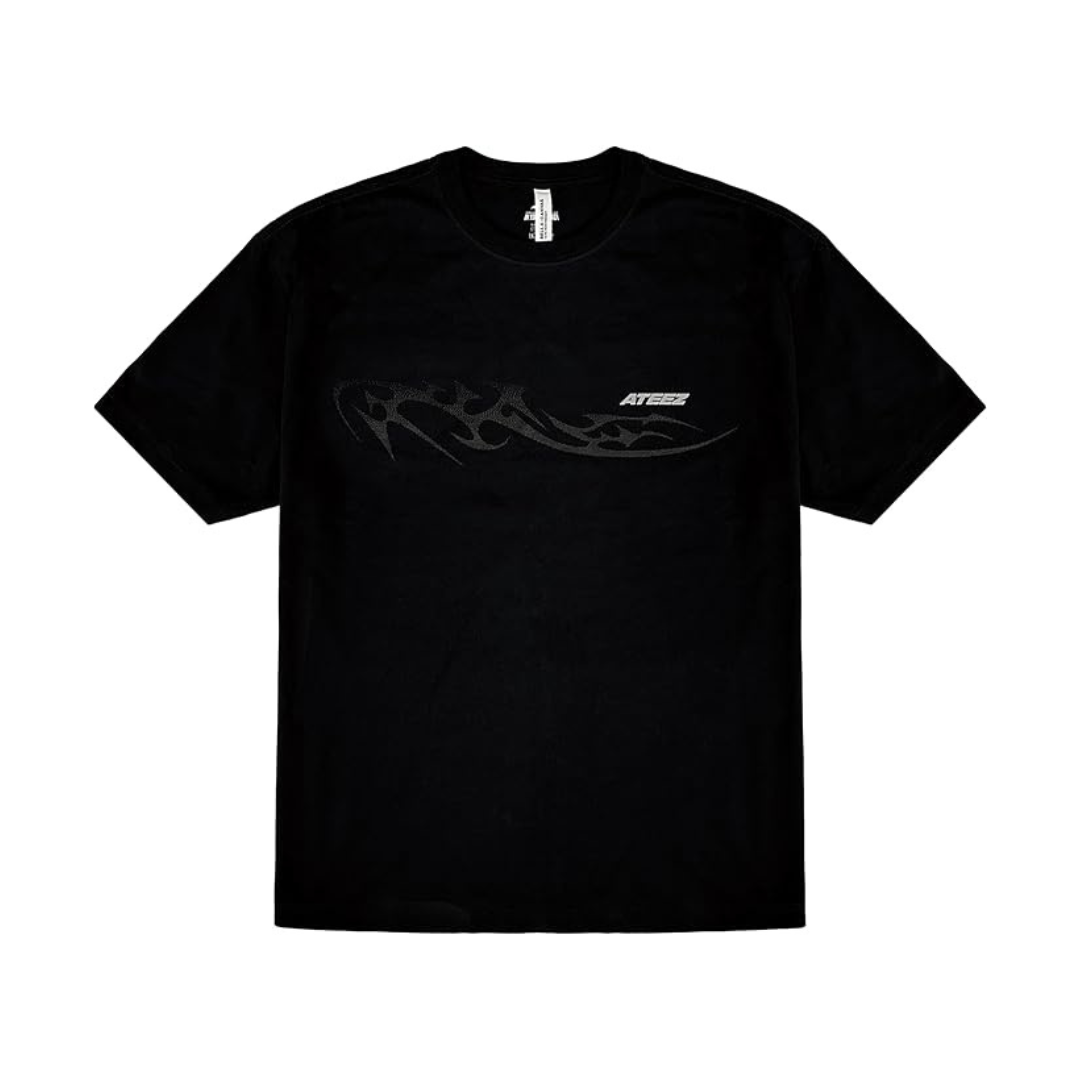 (PRE-ORDER) ATEEZ - 'IN YOUR FANTASY' OFFICIAL TOUR MERCH LOGO T-SHIRT - LightUpK