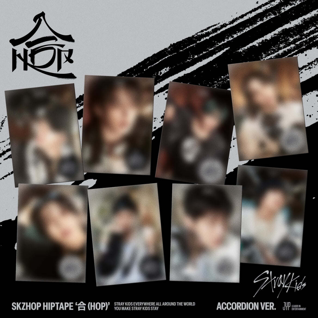 (PRE-ORDER) STRAY KIDS - SKZHOP HIPTAPE [合 (HOP)] (ACCORDION VER.) (8 VERSIONS) RANDOM