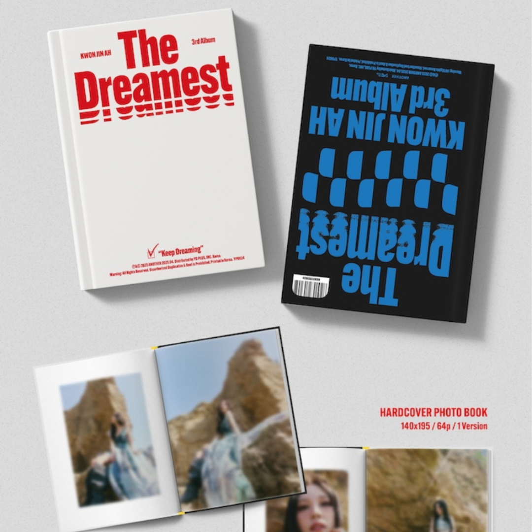 KWON JIN AH - 3RD ALBUM [THE DREAMEST] - LightUpK