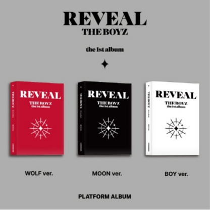 THE BOYZ - VOL.1 [REVEAL] [PLATFORM VER.] (3 VERSIONS)