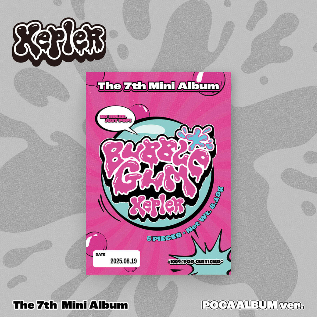 (PRE-ORDER) KEP1ER - THE 7TH MINI ALBUM [BUBBLE GUM] (POCAALBUM VER.) - LightUpK
