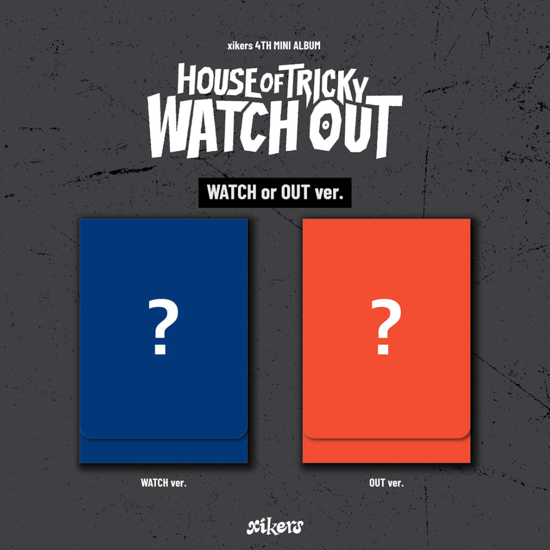 XIKERS - 4TH MINI ALBUM [HOUSE OF TRICKY : WATCH OUT] PLVE VER. (2 VERSIONS) - LightUpK
