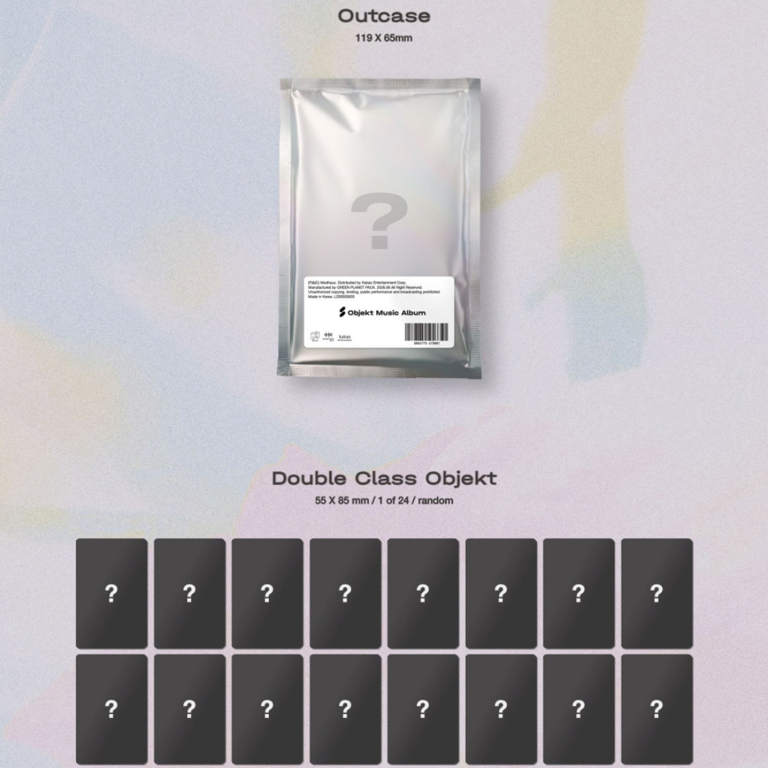 (PRE-ORDER) TRIPLES - [LOVE&POP] PT.1 (OBJEKT MUSIC ALBUM) - LightUpK