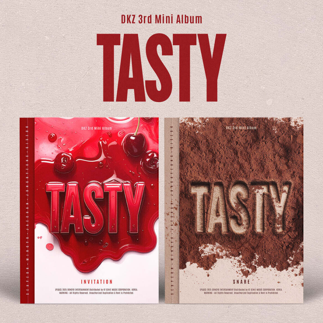 DKZ - 3RD MINI ALBUM [TASTY] (2 VERSIONS)