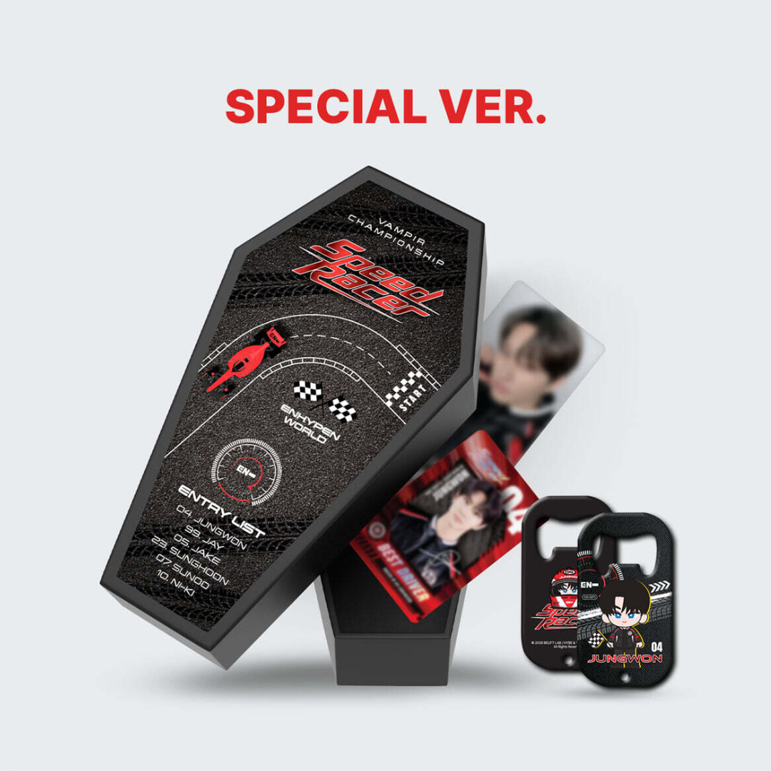 (PRE-ORDER) ENHYPEN - WORLD COUPON CARD COLLECTION (SPEED RACER SPECIAL VER.) - LightUpK