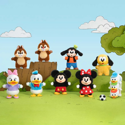 [BLINDBOX] MICKEY FAMILY CUTE TOGETHER KEYCHAIN SERIES FIGURES - LightUpK