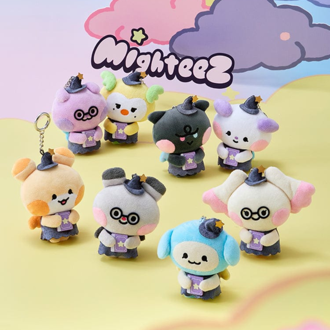 ATEEZ - MIGHTEEZ PLUSH KEYRING WONDER ROOM (8 VERSIONS) - LightUpK