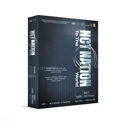 NCT - CONCERT NCT 2023 [NCT NATION : VERS LE MONDE À INCHEON DVD] (3 DISQUES)