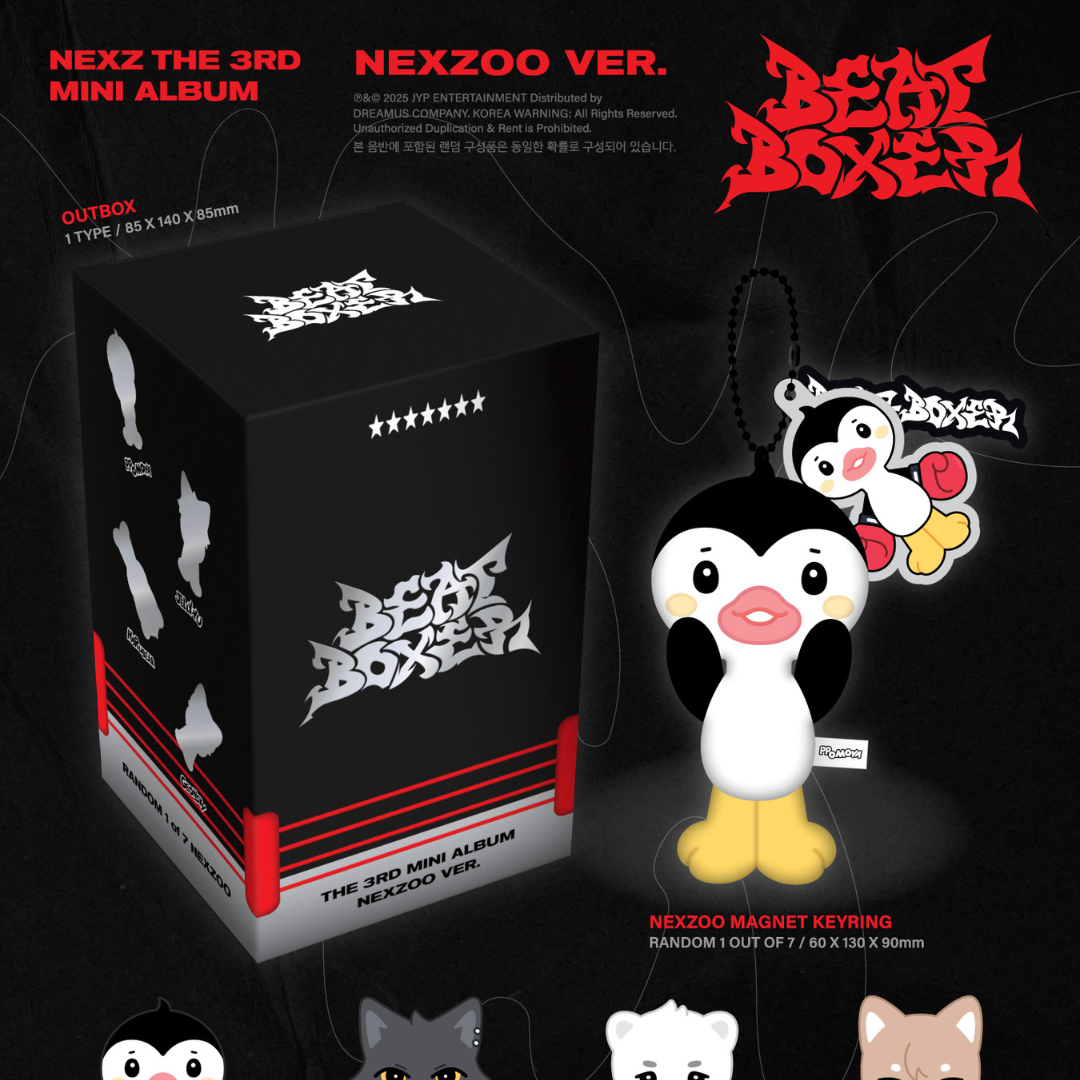 (PRE-ORDER) NEXZ - 3RD MINI ALBUM [BEAT-BOXER] (NEXZOO VER.) - LightUpK