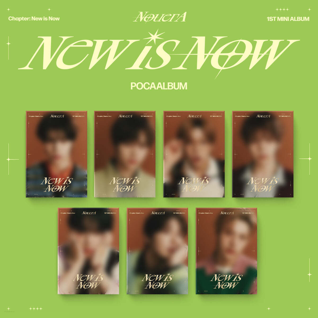 NOUERA - 1ST MINI ALBUM [CHAPTER: NEW IS NOW] (POCA) (7 VERSIONS) - LightUpK