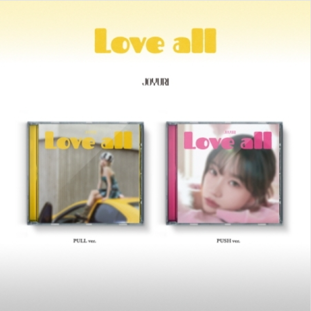 JO YURI - LOVE ALL (2ND MINI ALBUM) JEWEL VER. (2 VERSIONS)