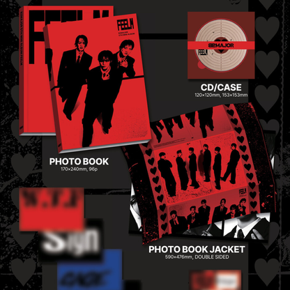 (PRE-ORDER) 82MAJOR - 5TH MINI ALBUM [FEELM] - LightUpK
