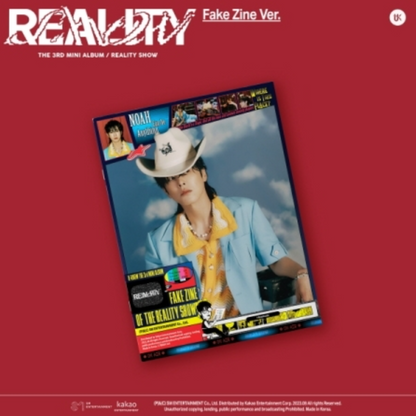 U-KNOW YOONHO - REALITY SHOW (3ÈME MINI ALBUM) (FAKE ZINE VER.)