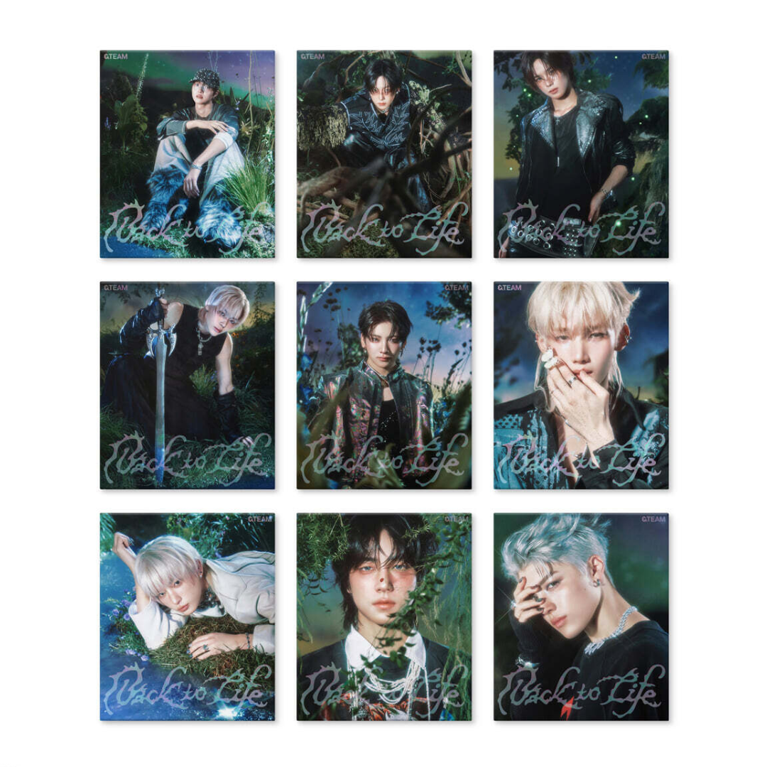 (PRE-ORDER) &TEAM - KR 1ST MINI ALBUM [BACK TO LIFE] ROAR VER. (9 VERSIONS) RANDOM - LightUpK