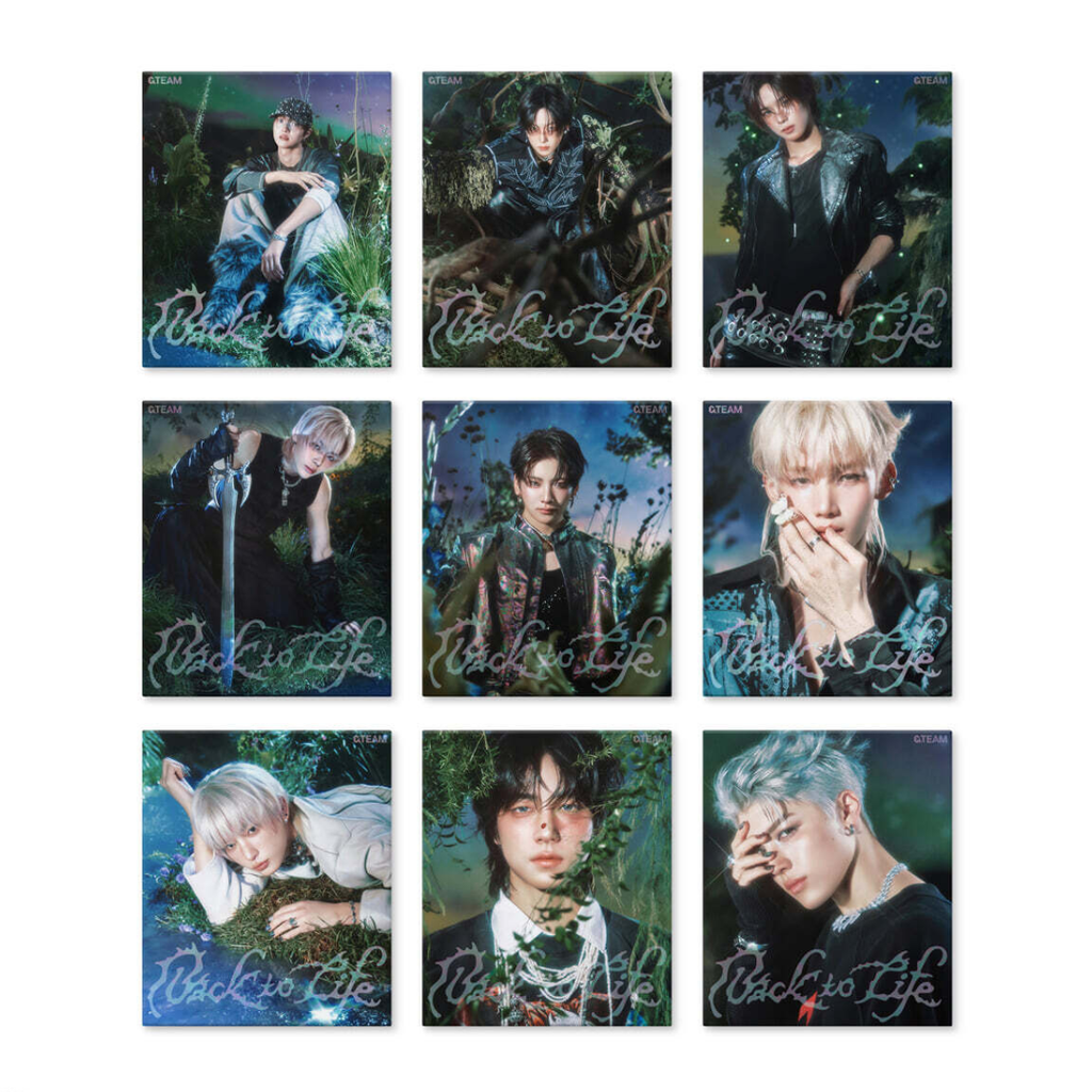 (PRE-ORDER) &TEAM - KR 1ST MINI ALBUM [BACK TO LIFE] ROAR VER. (9 VERSIONS) RANDOM - LightUpK