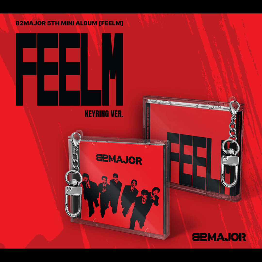 (PRE-ORDER) 82MAJOR - 5TH MINI ALBUM [FEELM] (KEYRING VER.) - LightUpK
