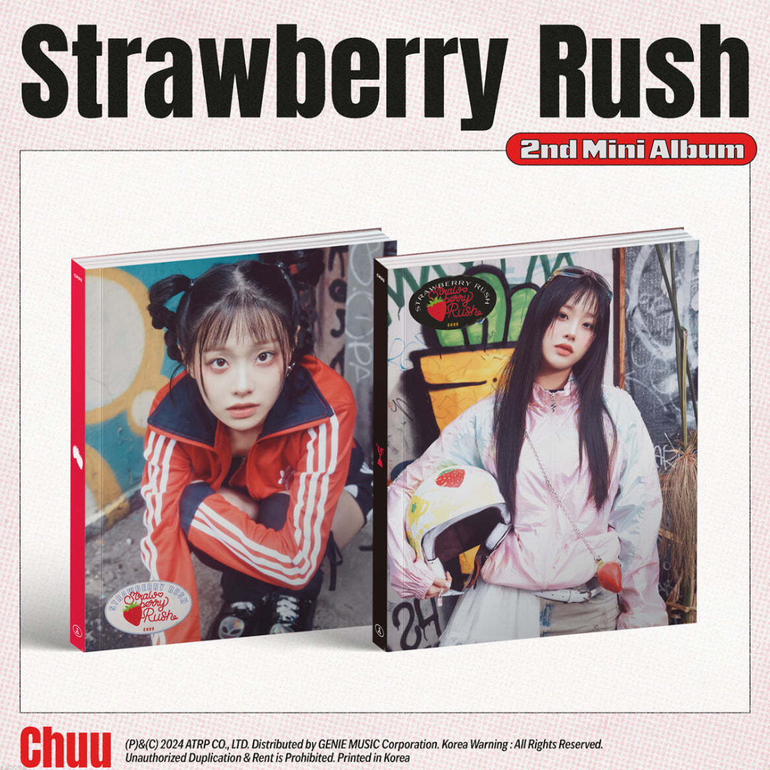 CHUU - 2ND MINI ALBUM [STRAWBERRY RUSH] (2 VERSIONS) - LightUpK