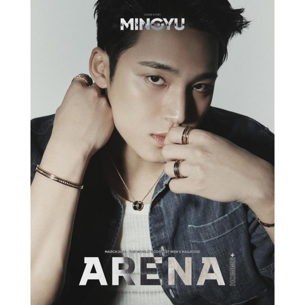 (PRE-ORDER) ARENA HOMME 2024.3 (MINGYU OF SEVENTEEN) (3 VERSIONS)