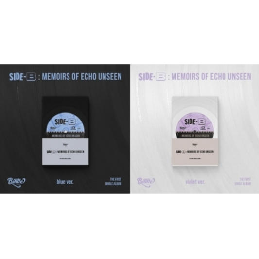 BILLLIE - 1ST SINGLE [SIDE-B : MEMOIRS OF ECHO UNSEEN] POCA (2 VERSIONS)