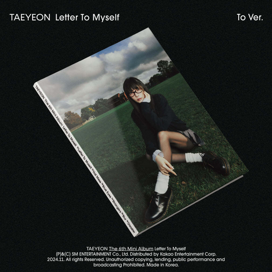 TAEYEON - 6ÈME MINI ALBUM [LETTRE À MOI-MÊME] (À VER.)