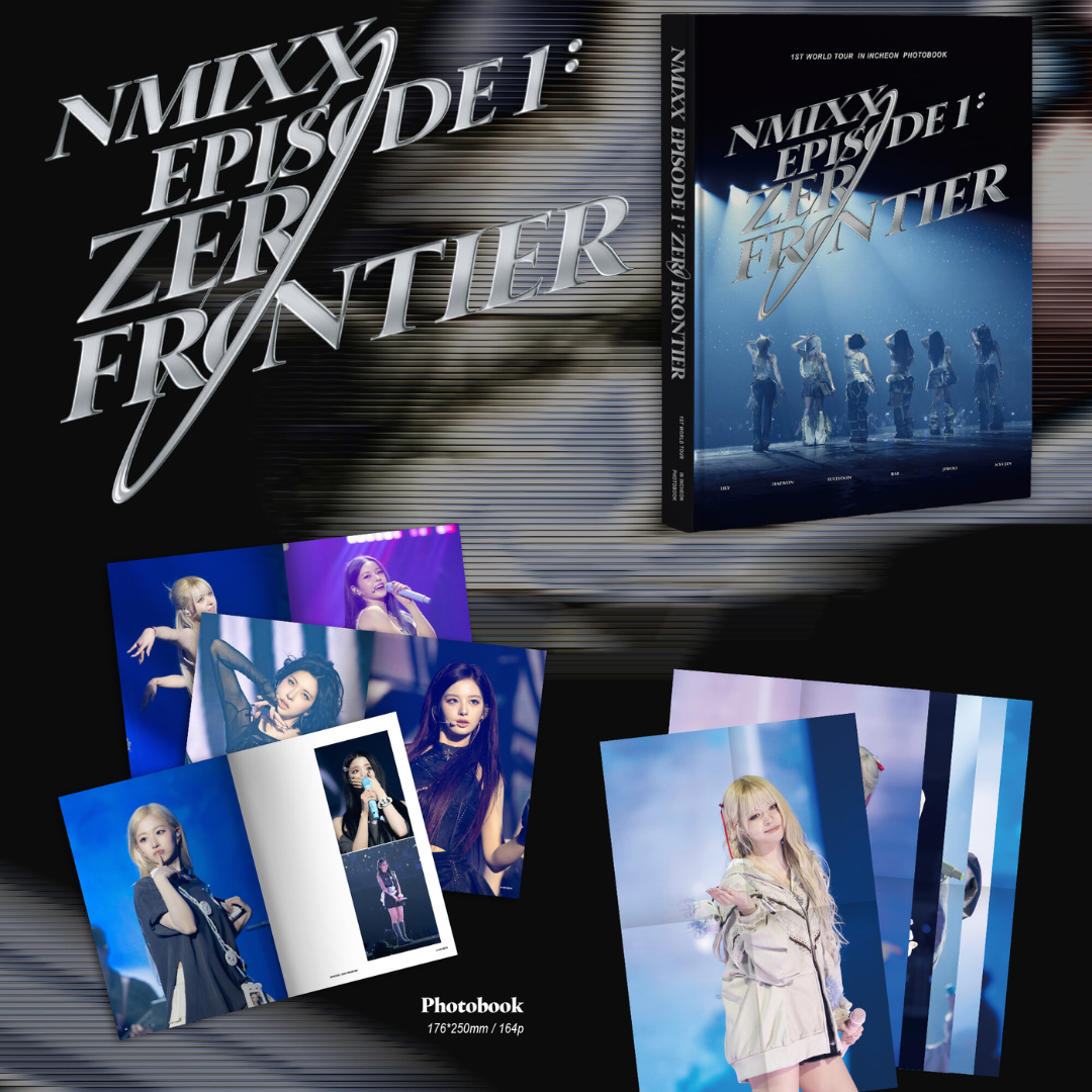 (PRE-ORDER) NMIXX - 1ST WORLD TOUR [EPISODE 1: ZERO FRONTIER] IN INCHEON PHOTOBOOK - LightUpK