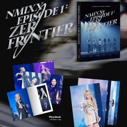(PRE-ORDER) NMIXX - 1ST WORLD TOUR [EPISODE 1: ZERO FRONTIER] IN INCHEON PHOTOBOOK - LightUpK