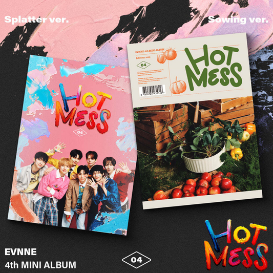 EVNNE - 4TH MINI ALBUM [HOT MESS] (2 VERSIONS) - LightUpK