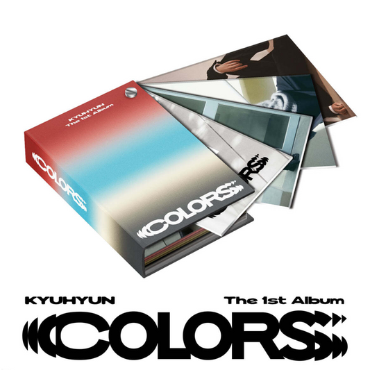 (PRE-ORDER) KYUHYUN - 1ST ALBUM [COLORS] (COLOR SWATCH BOOK VER.)