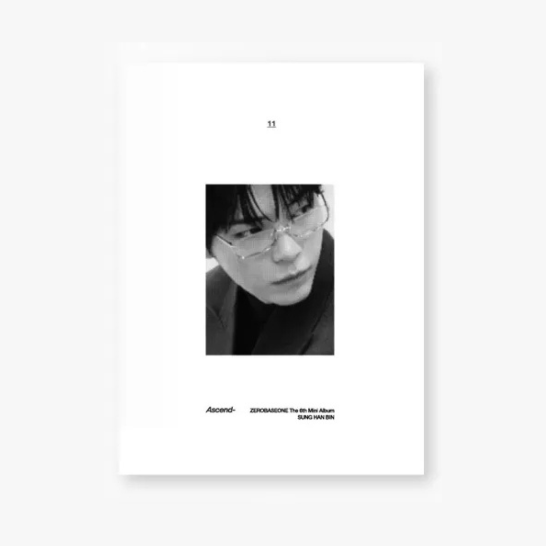 (PRE-ORDER) ZEROBASEONE - THE 6TH MINI ALBUM [ASCEND-] 11 VER. (5 VERSIONS) RANDOM - LightUpK