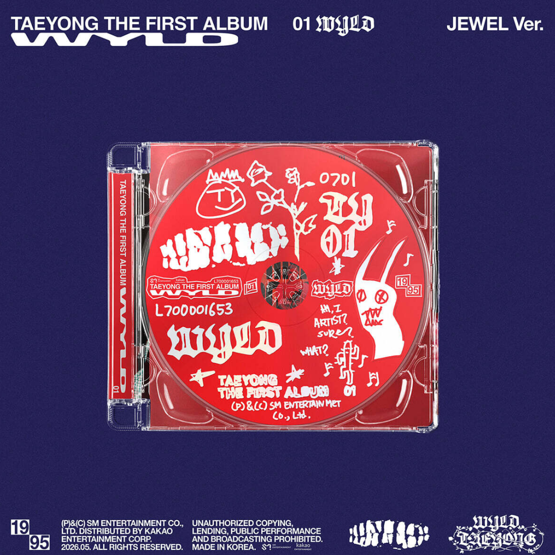 (PRE-ORDER) TAEYONG - THE FIRST ALBUM [WYLD] (JEWEL CASE VER.) - LightUpK