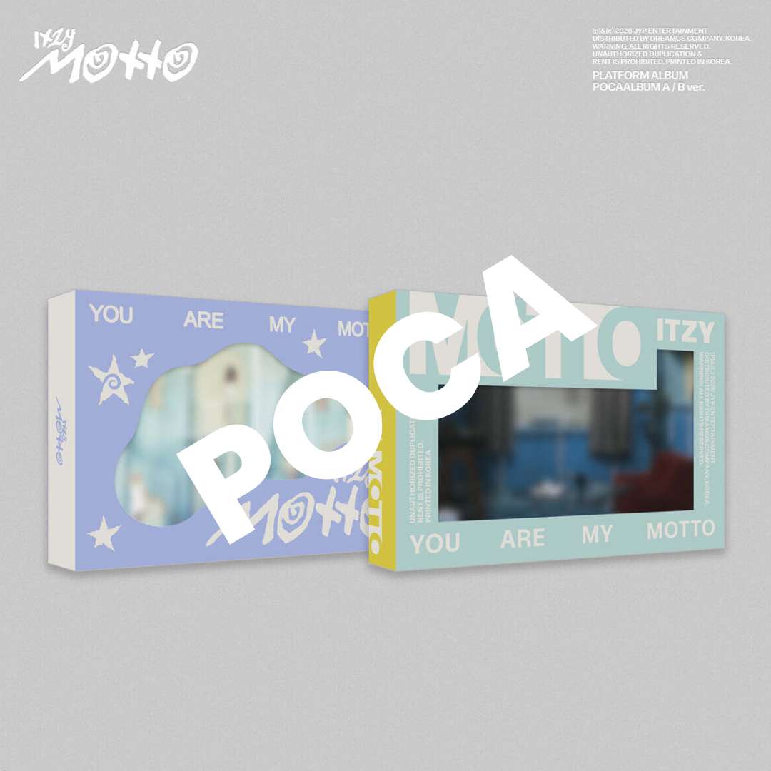(PRE-ORDER) ITZY - [MOTTO] POCAALBUM VER. (2 VERSIONS) RANDOM - LightUpK