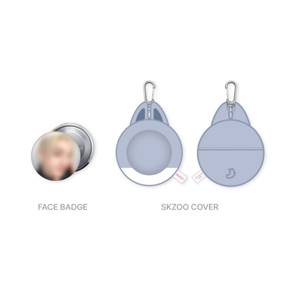 (PRE-ORDER) STRAY KIDS - "DO IT" POP-UP STORE MD - SOFT FACE BADGE & SKZOO COVER SET (8 VERSIONS)