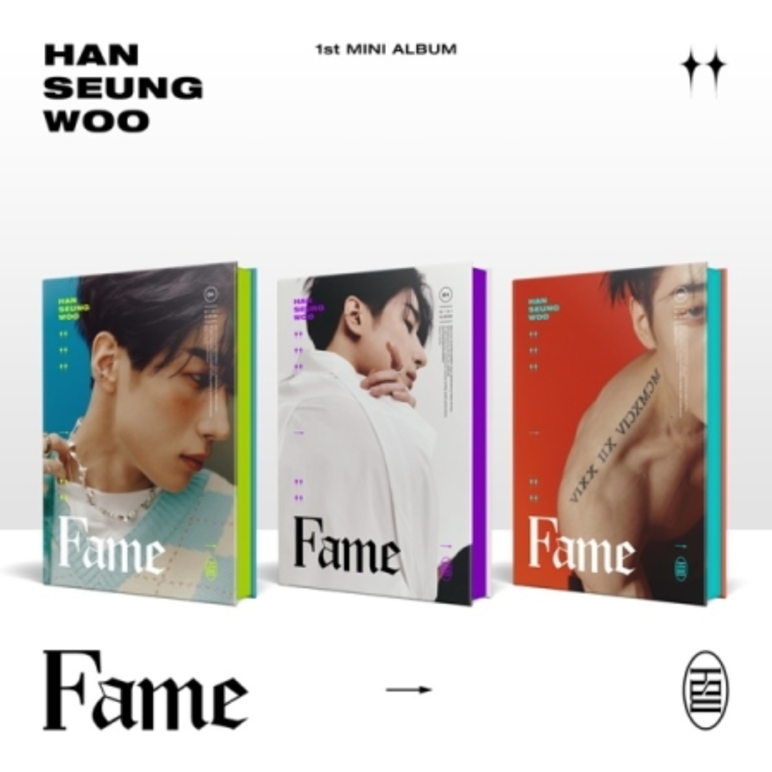 HAN SEUNG WOO - FAME (1ST MINI ALBUM) (3 VERSIONS)