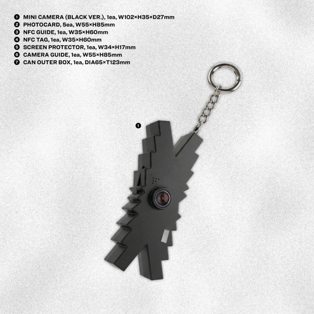 (PRE-ORDER) LE SSERAFIM - 2ND STUDIO ALBUM [PUREFLOW PT.1] (MINI CAMERA VER.) (2 VERSIONS) - LightUpK