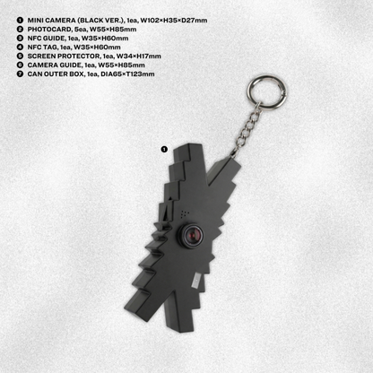 (PRE-ORDER) LE SSERAFIM - 2ND STUDIO ALBUM [PUREFLOW PT.1] (MINI CAMERA VER.) (2 VERSIONS) - LightUpK