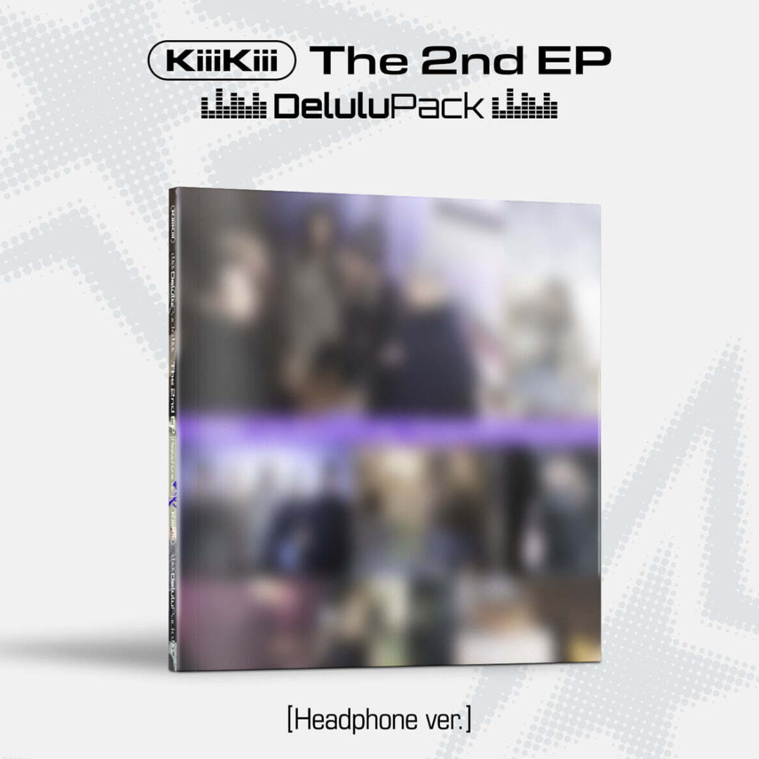 (PRE-ORDER) KIIIKIII - THE 2ND EP [DELULU PACK] HEADPHONE VERSION - LightUpK