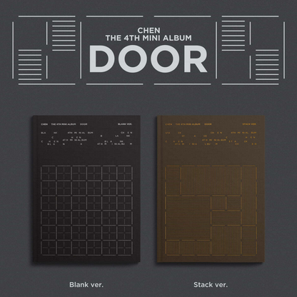 CHEN - 4ÈME MINI ALBUM [PORTE] (2 VERSIONS)